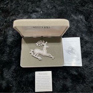 Nolan Miller Lave Reindeer Pin
